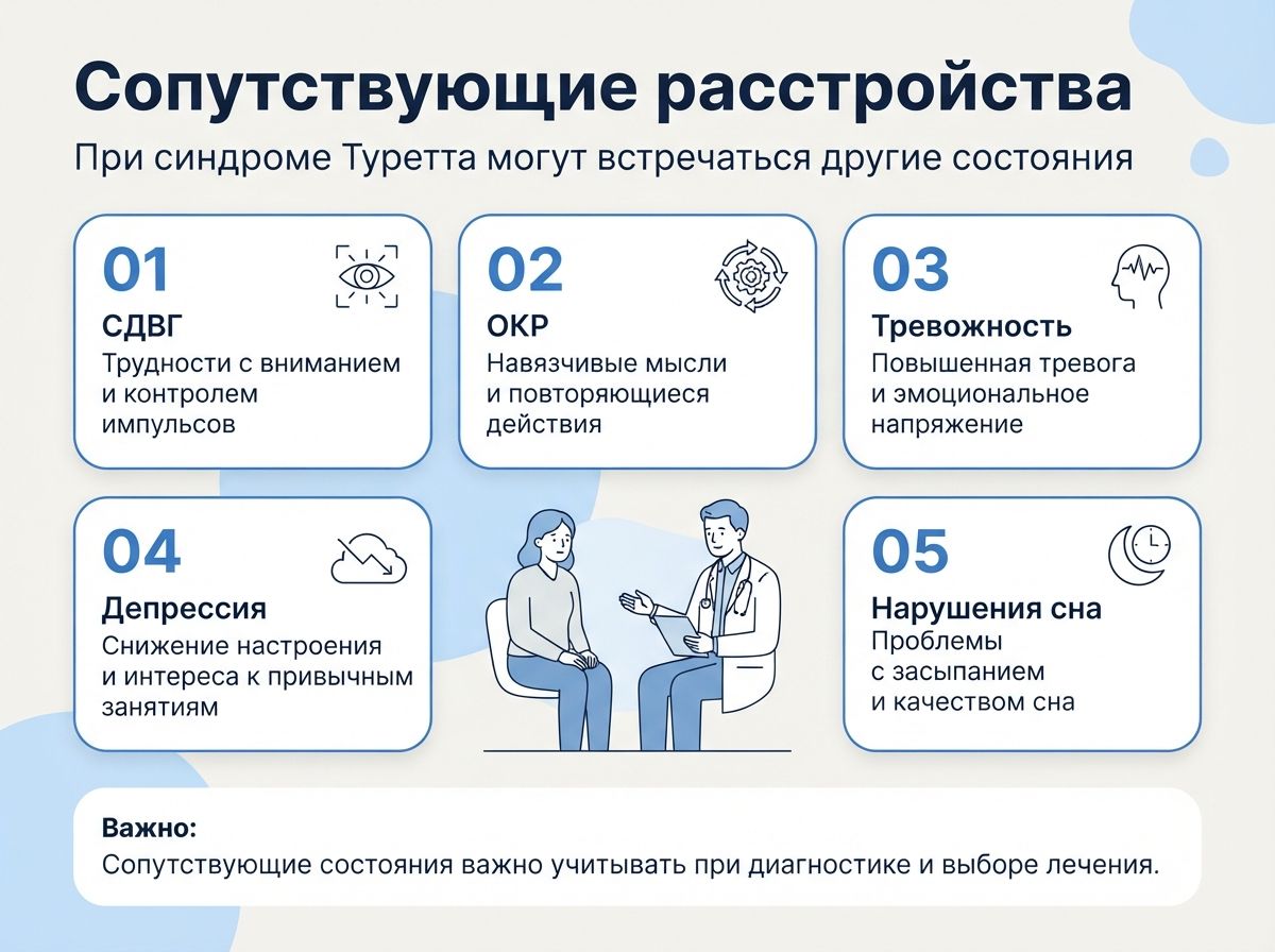Лечение синдрома Туретта в Архипо-Осиповке инфографика