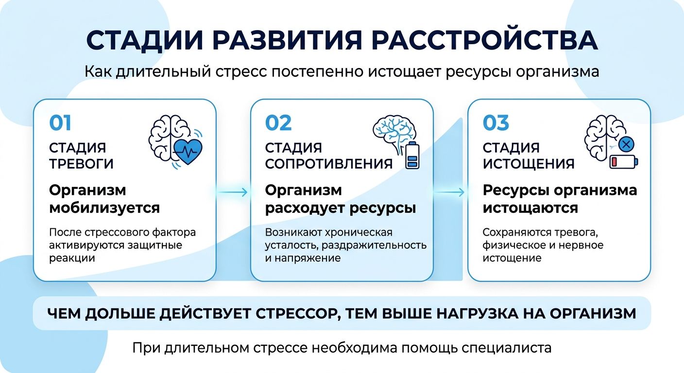 Лечение стресса в Архипо-Осиповке инфографика